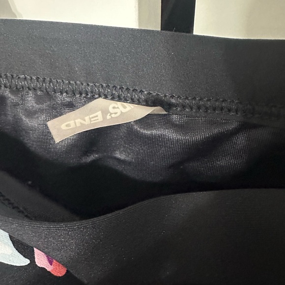 Floral Black Swimsuit - Picture 2 of 6